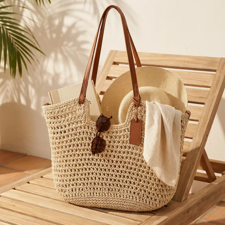 CLARE | THE HANDWOVEN CROCHET TOTE BAG