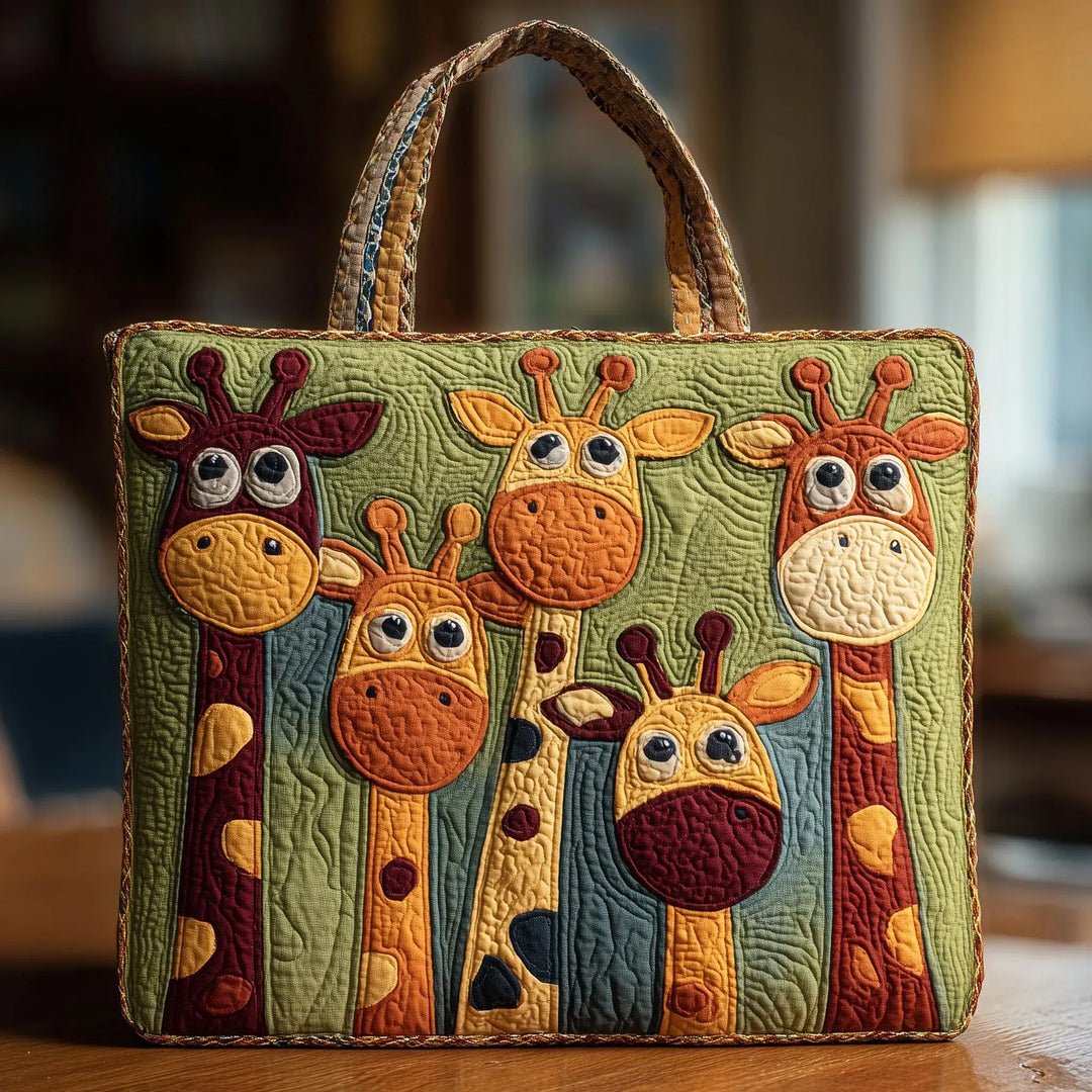 AMELIA | PADDED BAG WITH GIRAFFE