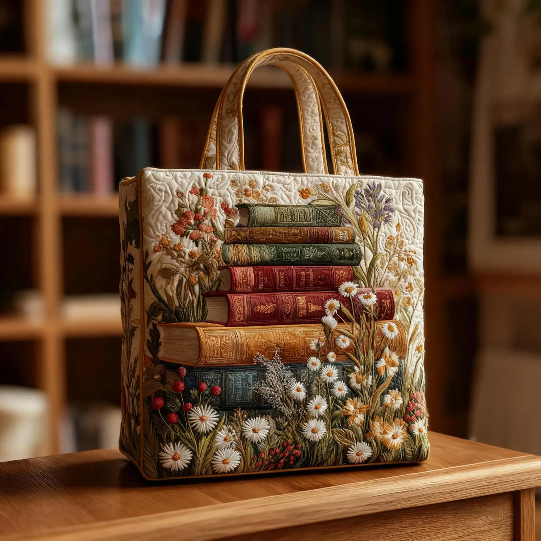 ELLA | HANDCRAFTED QUILTED BAG WITH FLORAL PATTERN