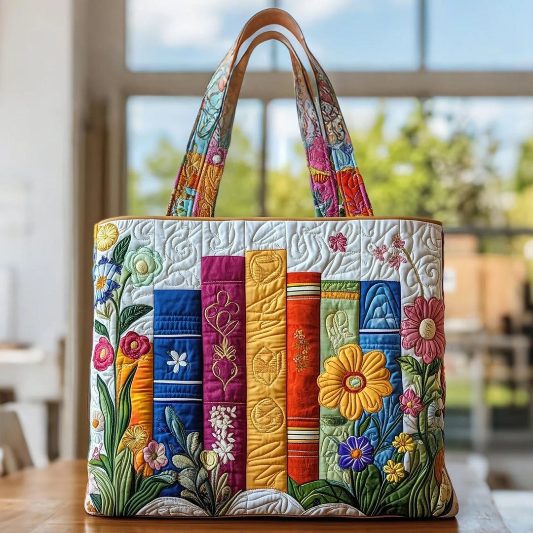 JESSICA | HANDCRAFTED FLORAL LIBRARY BAG