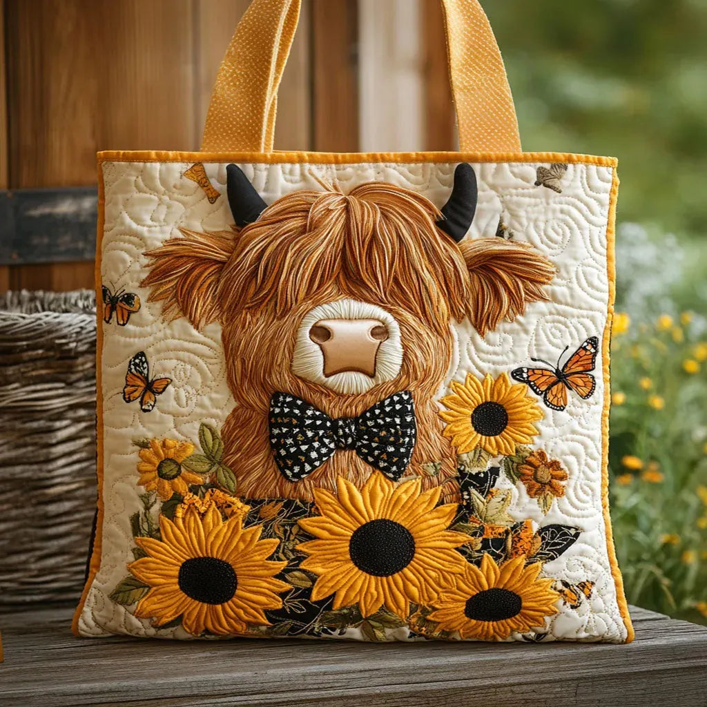 AMELIA | QUILTED BAG WITH BUTTERFLY AND BOW