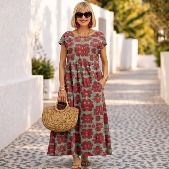 VALENCIA | CHIC FLORAL DRESS