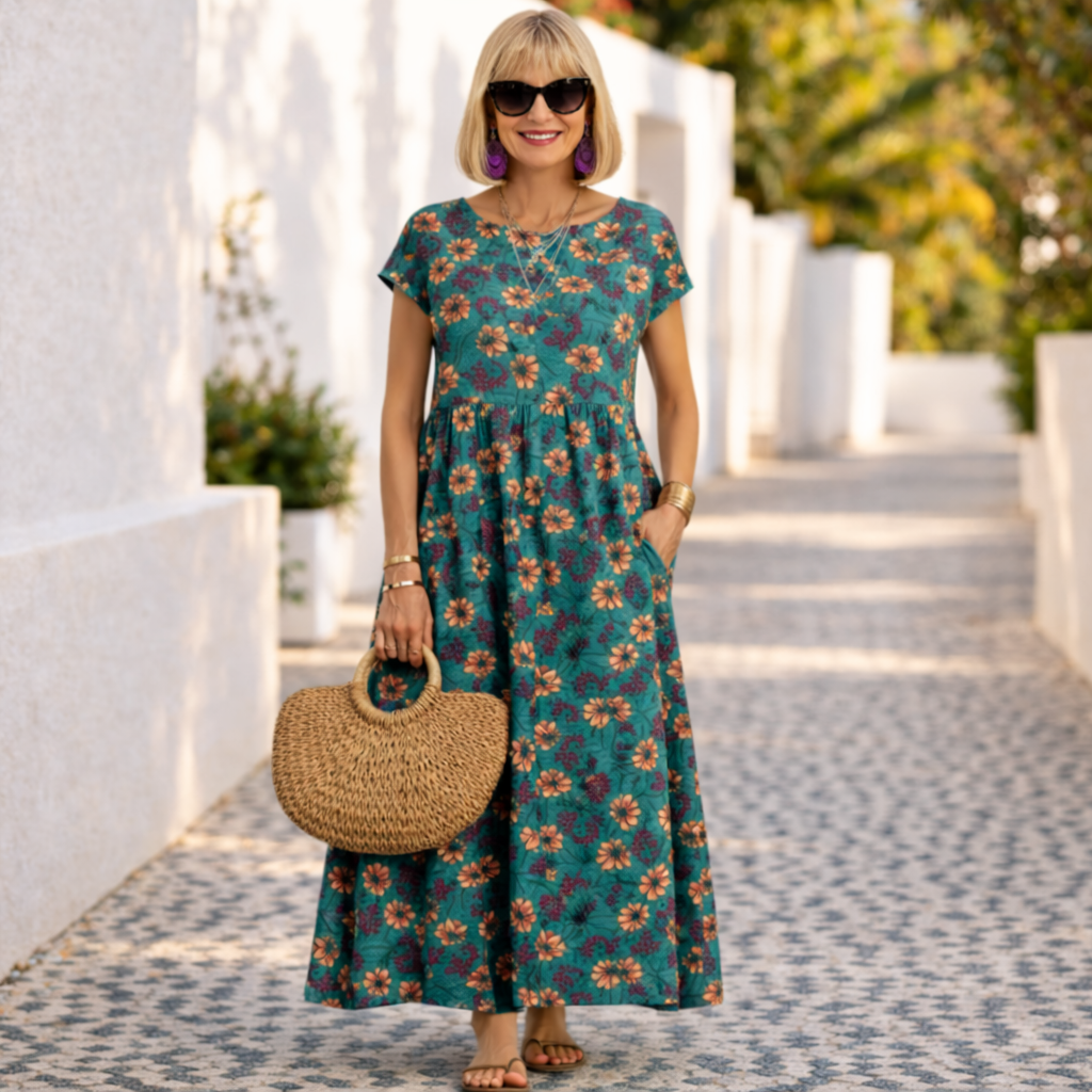 VALENCIA | CHIC FLORAL DRESS