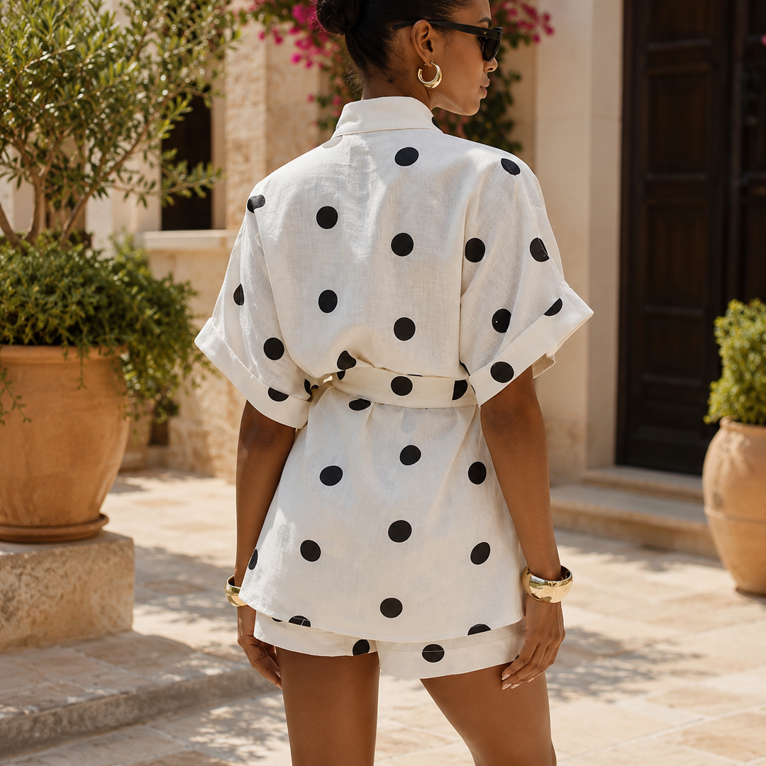 CARMEN | COASTAL POLKA DOT SET