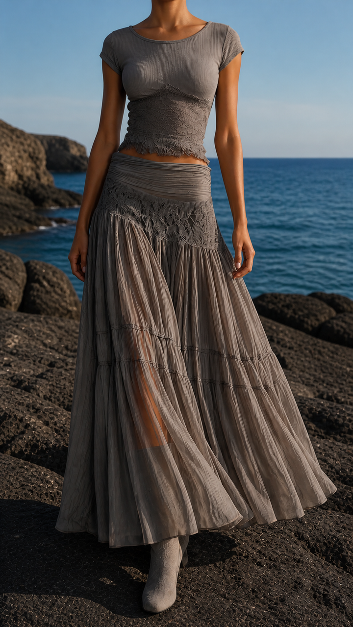 ISABELLE | VITORIA TOP AND SKIRT SET