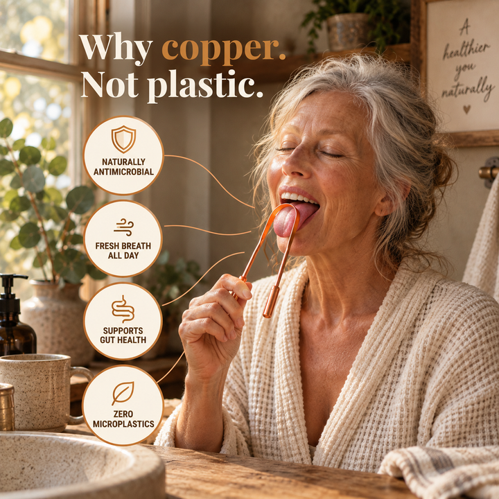 EMMA | PURE COPPER TONGUE SCRAPER
