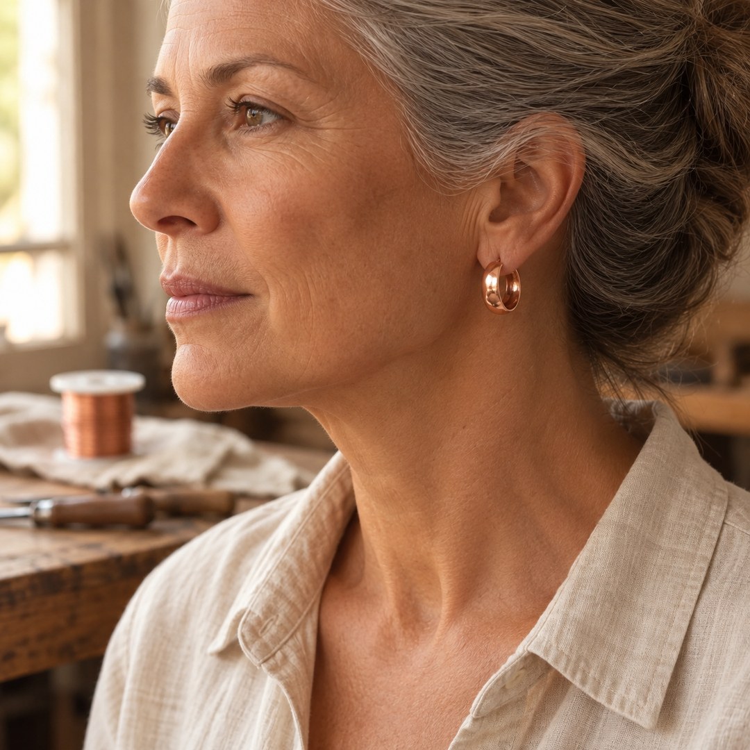 MAYA | DELL COPPER EARRINGS