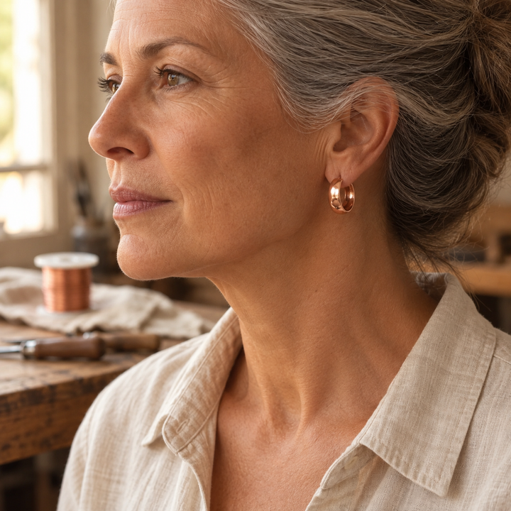 MAYA | DELL COPPER EARRINGS