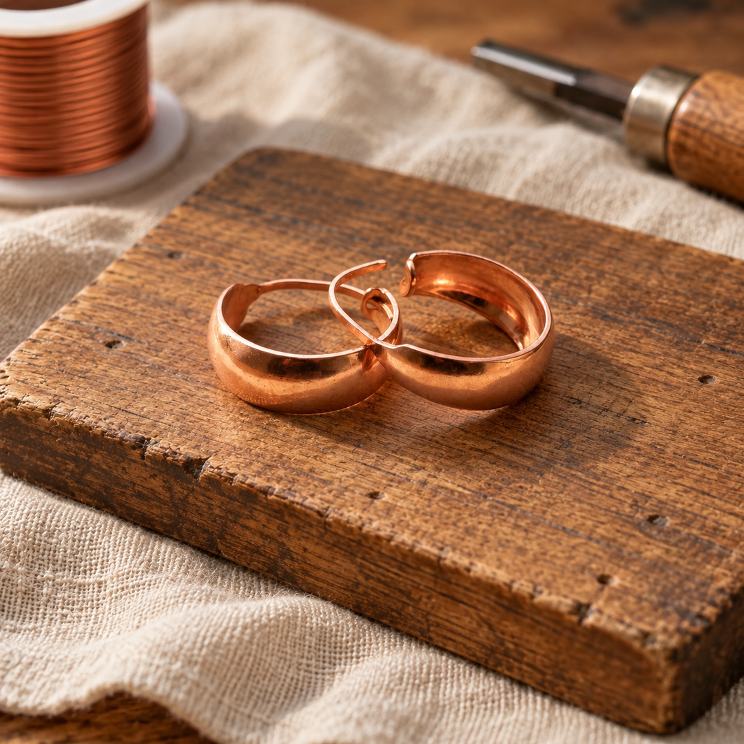 MAYA | DELL COPPER EARRINGS