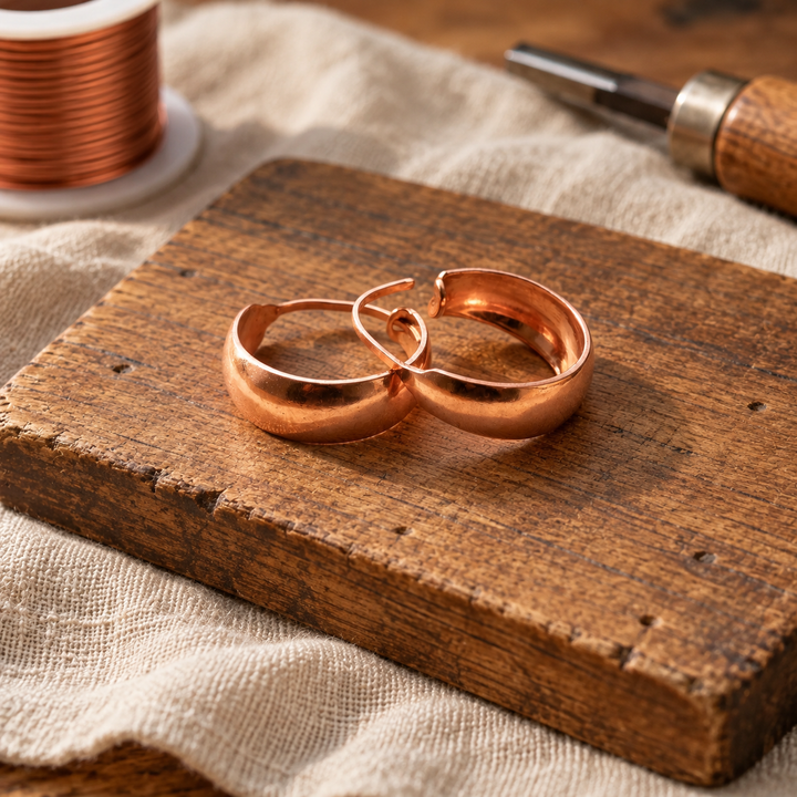 MAYA | DELL COPPER EARRINGS