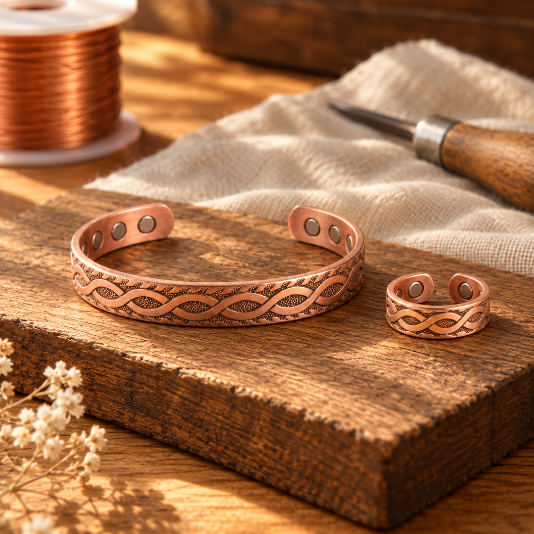 EMMA | KNOT COPPER SET
