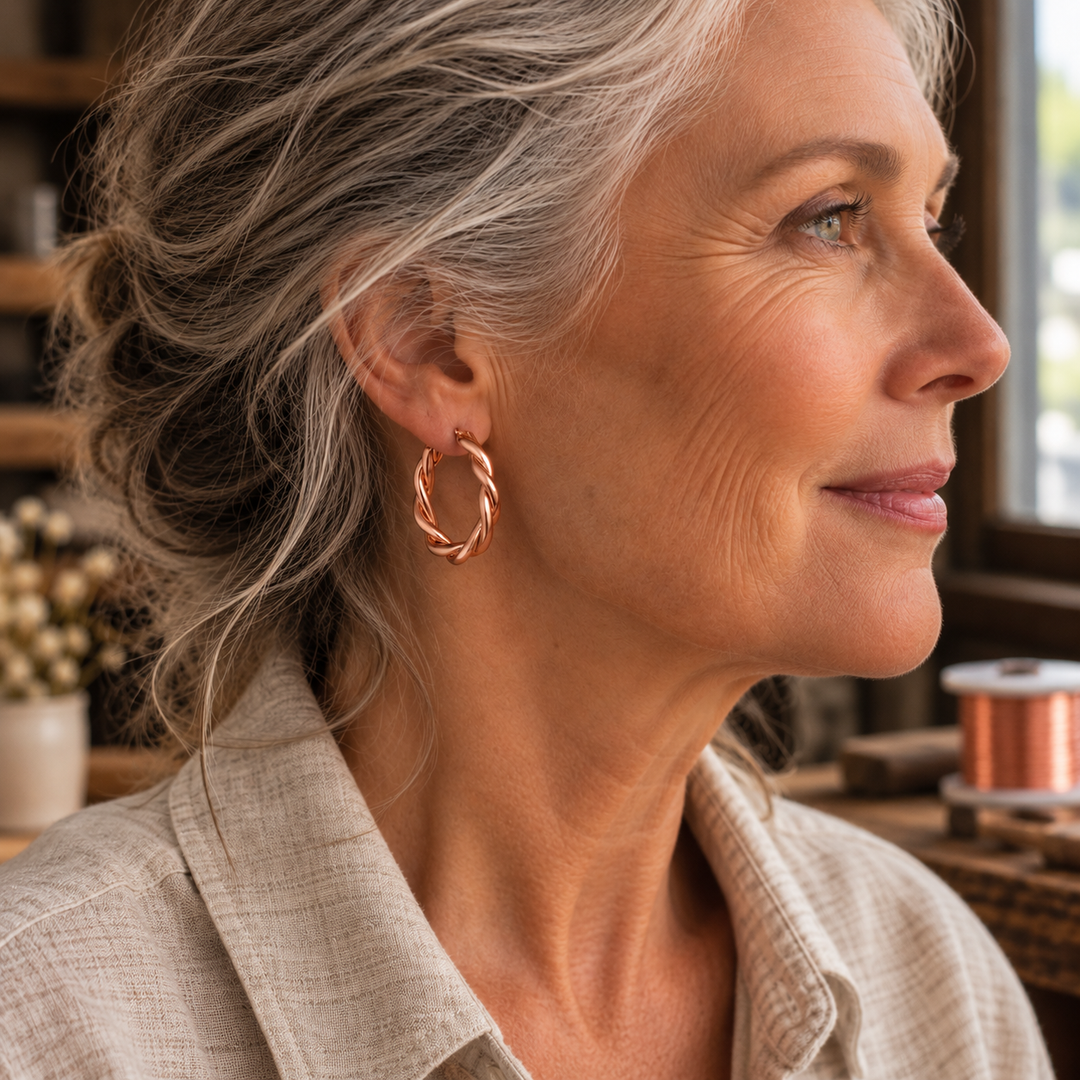 DAISY | COVE COPPER EARRINGS