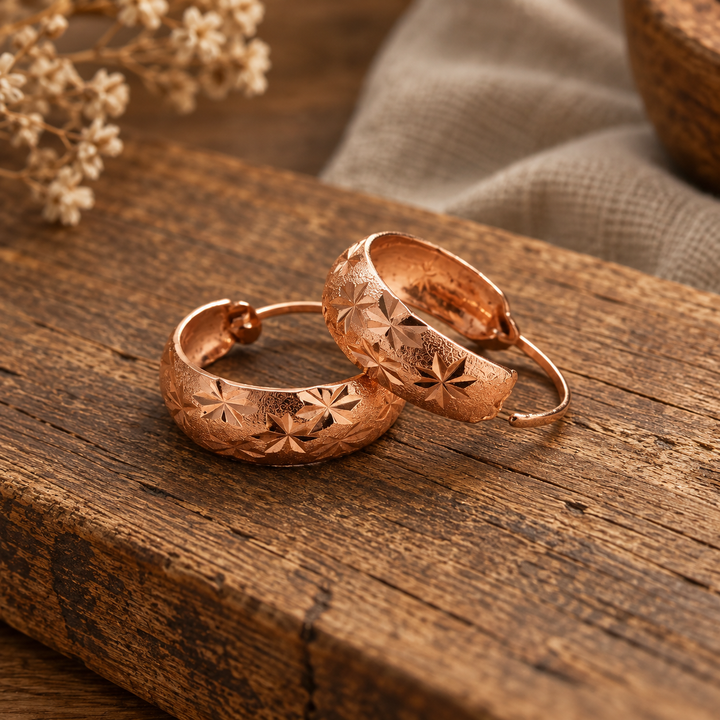 EMILY | DEW COPPER EARRINGS