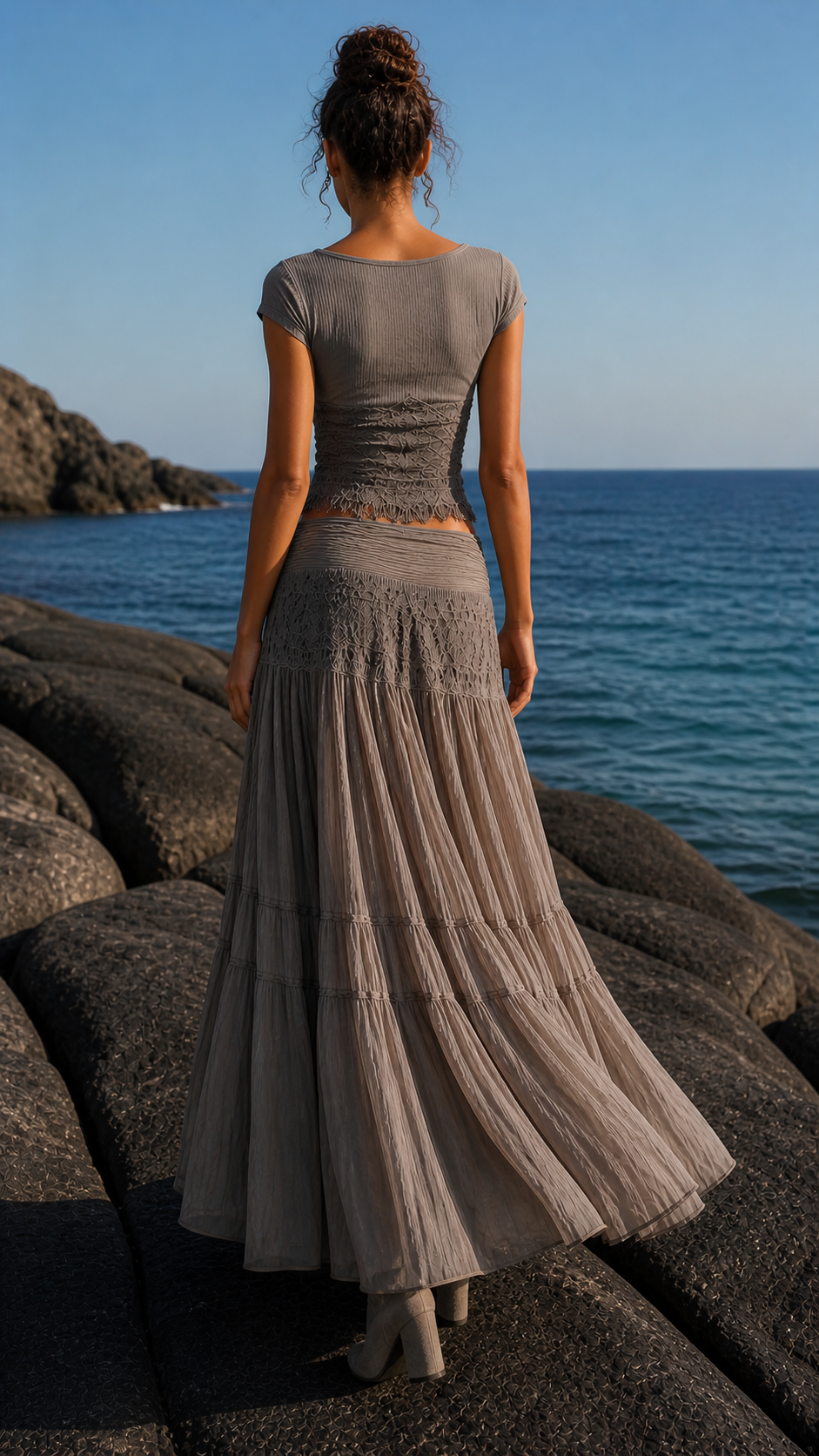 ISABELLE | VITORIA TOP AND SKIRT SET