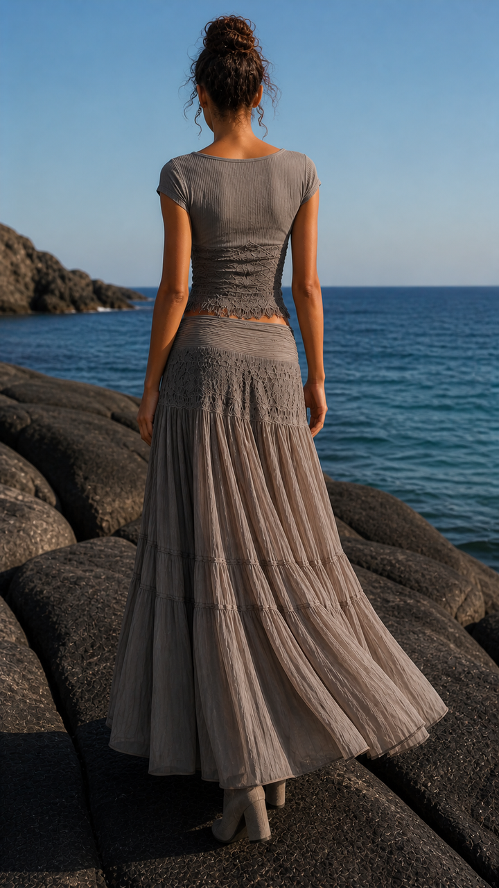 ISABELLE | VITORIA TOP AND SKIRT SET