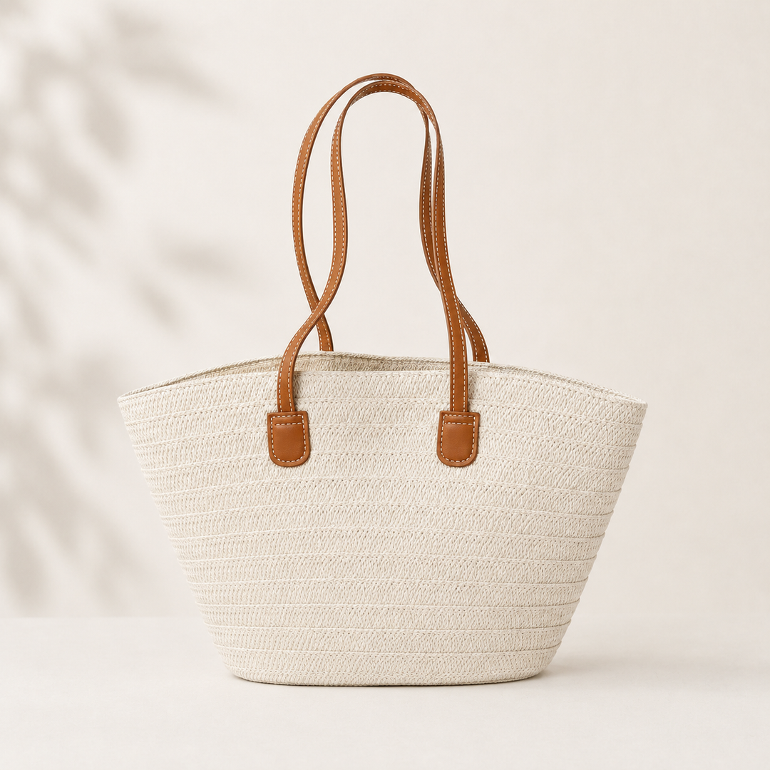THE ESTELLE | CLASSIC HANDWOVEN MARKET TOTE