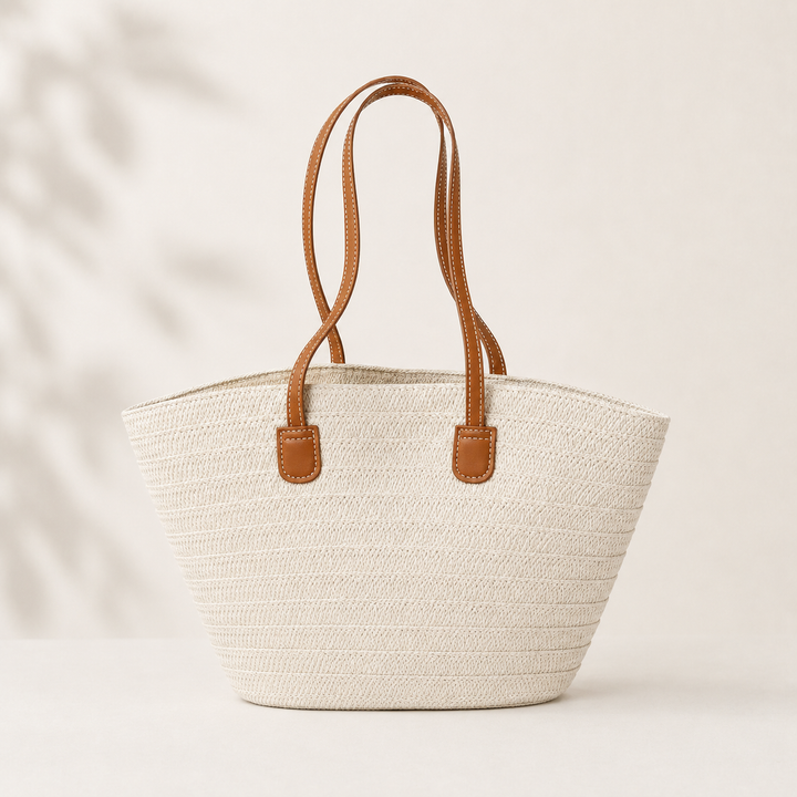 THE ESTELLE | CLASSIC HANDWOVEN MARKET TOTE