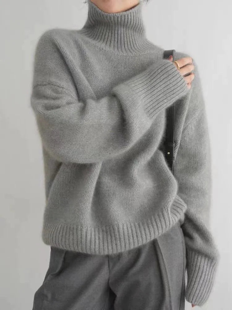 COSIMA | HIGH NECK SWEATER