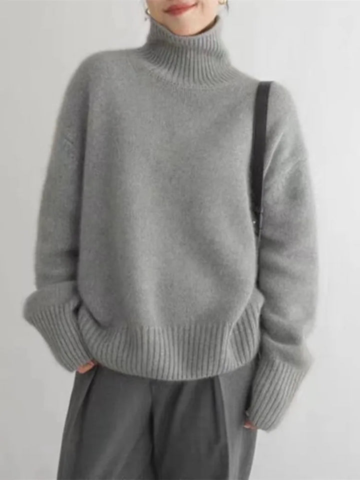 COSIMA | HIGH NECK SWEATER
