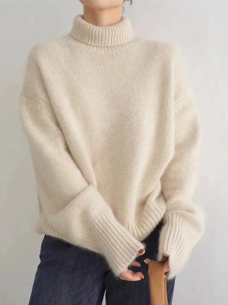 COSIMA | HIGH NECK SWEATER