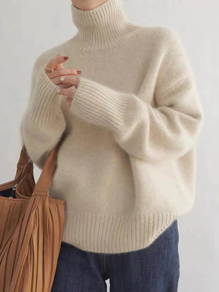 COSIMA | HIGH NECK SWEATER