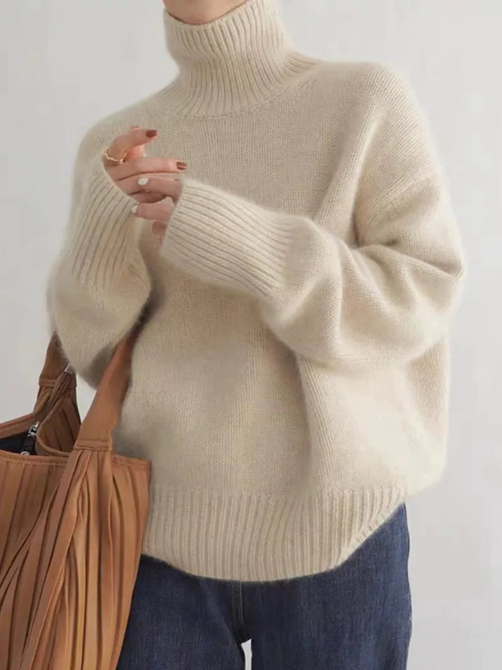 COSIMA | HIGH NECK SWEATER