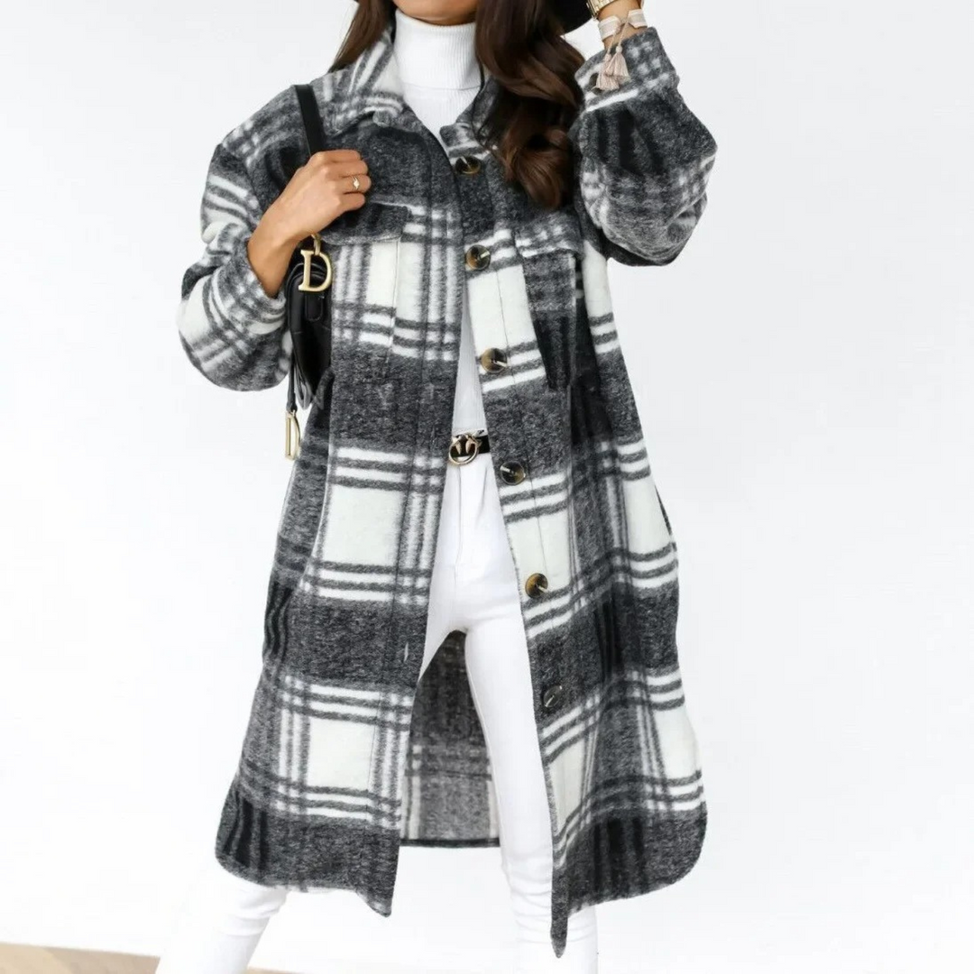 MERRIVALE | EVERYDAY CHECKED COAT