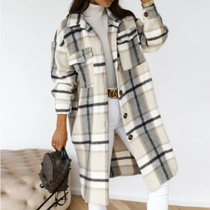 MERRIVALE | EVERYDAY CHECKED COAT