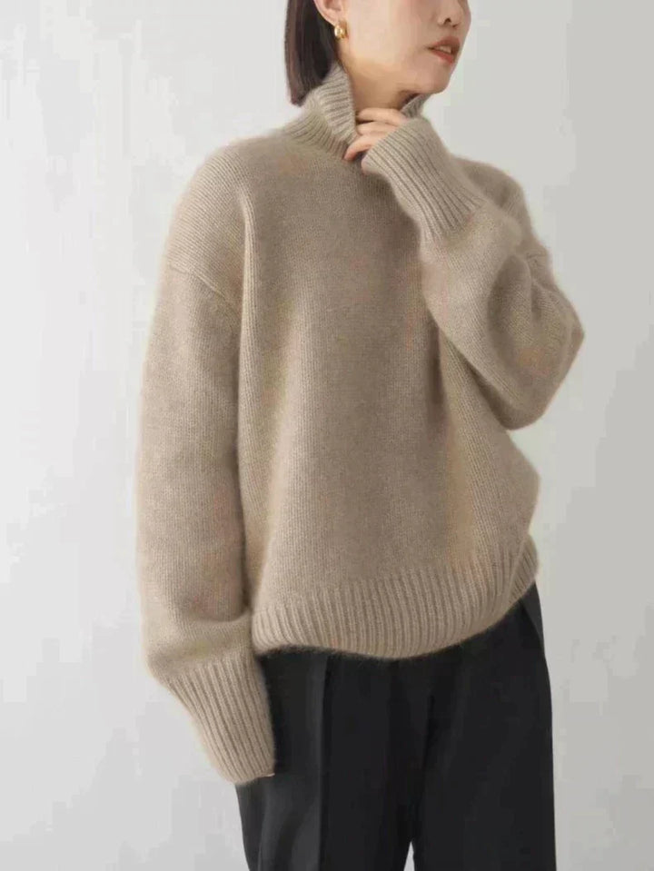 COSIMA | HIGH NECK SWEATER