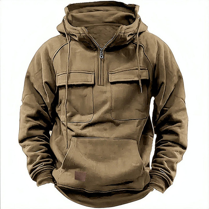 BOYD | MEN'S HOODIE WITH QUARTER-ZIP