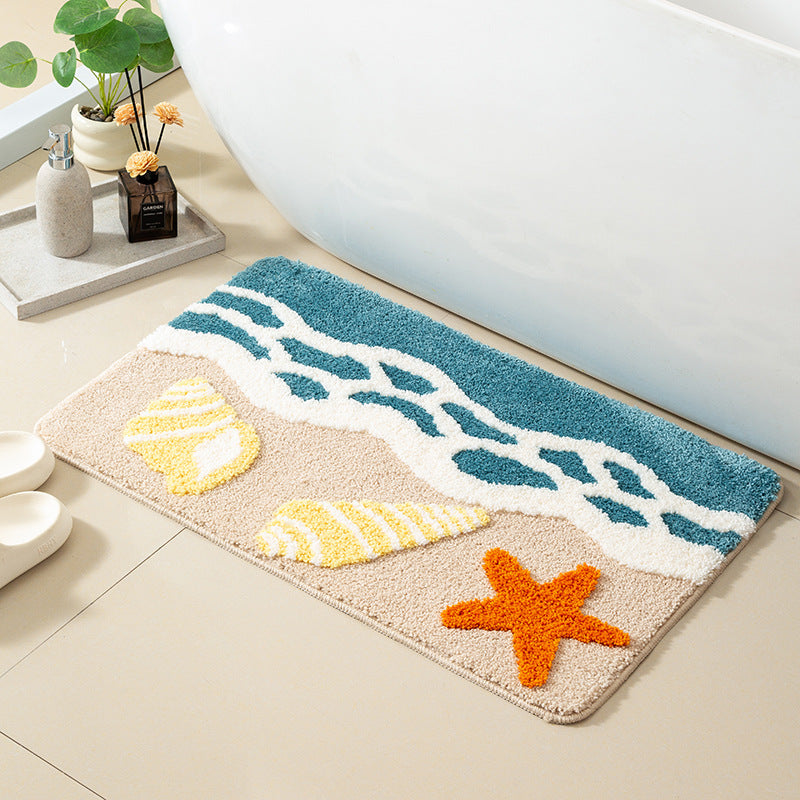 NON-SLIP ABSORBENT BATHROOM MAT