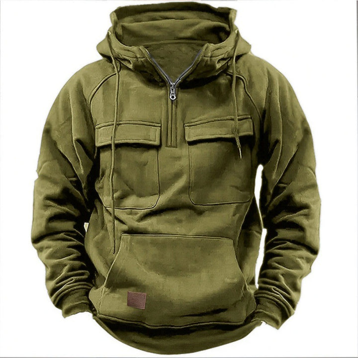 BOYD | MEN'S HOODIE WITH QUARTER-ZIP
