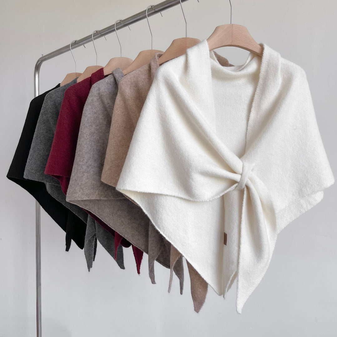 IRENE | WHITE TIE-FRONT WRAP