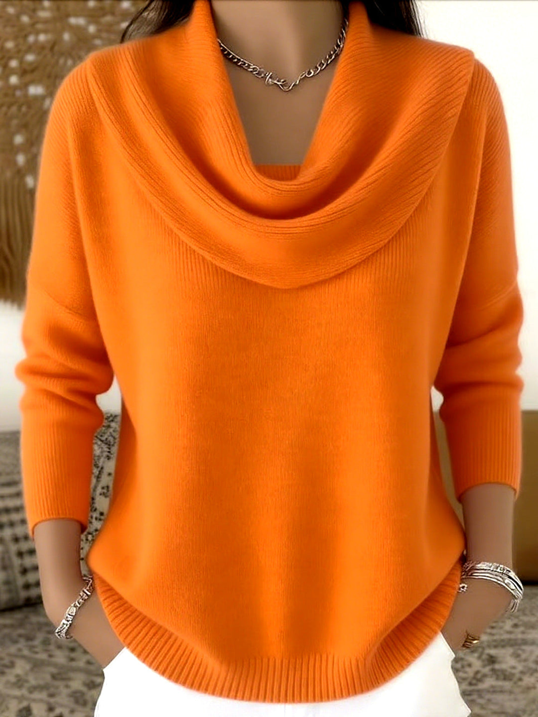 ISADORA | COWL NECK JUMPER