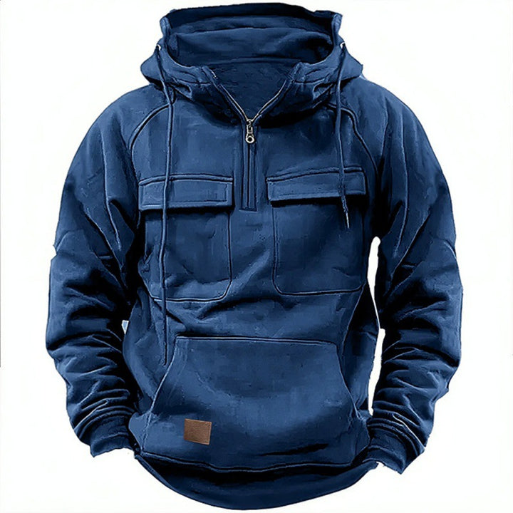 BOYD | MEN'S HOODIE WITH QUARTER-ZIP