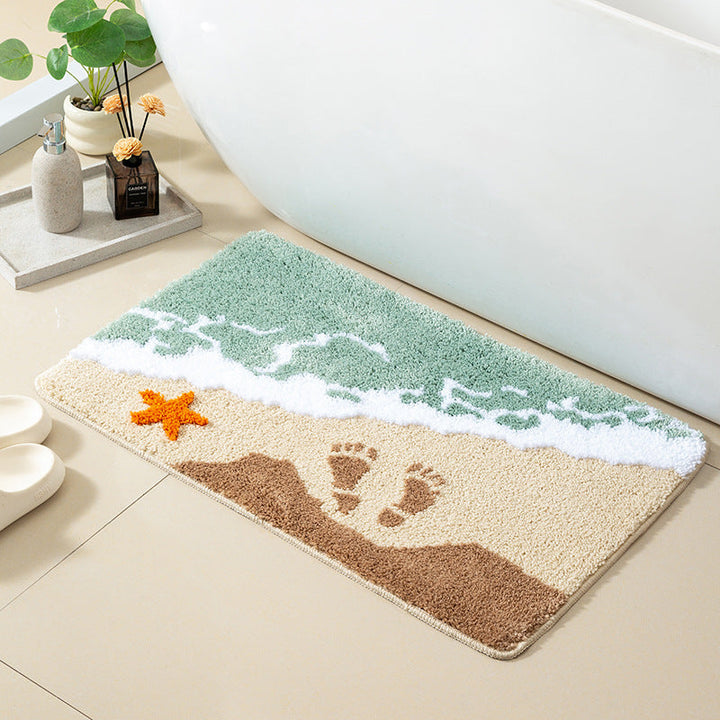 NON-SLIP ABSORBENT BATHROOM MAT
