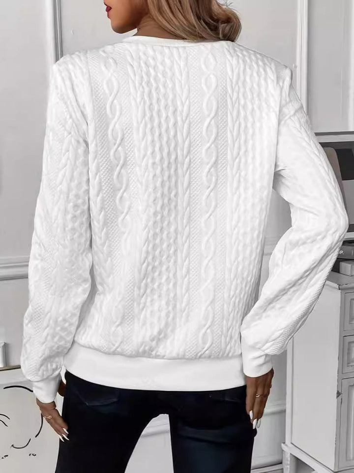 NINA | ELEGANT QUARTER-ZIP SWEATER
