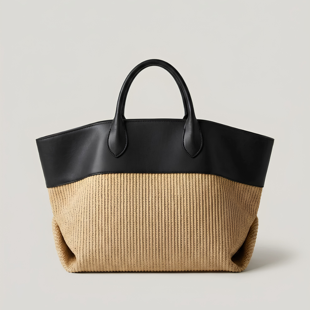 THE COLOURBLOCK | WOVEN TOTE BAG FOR WOMEN