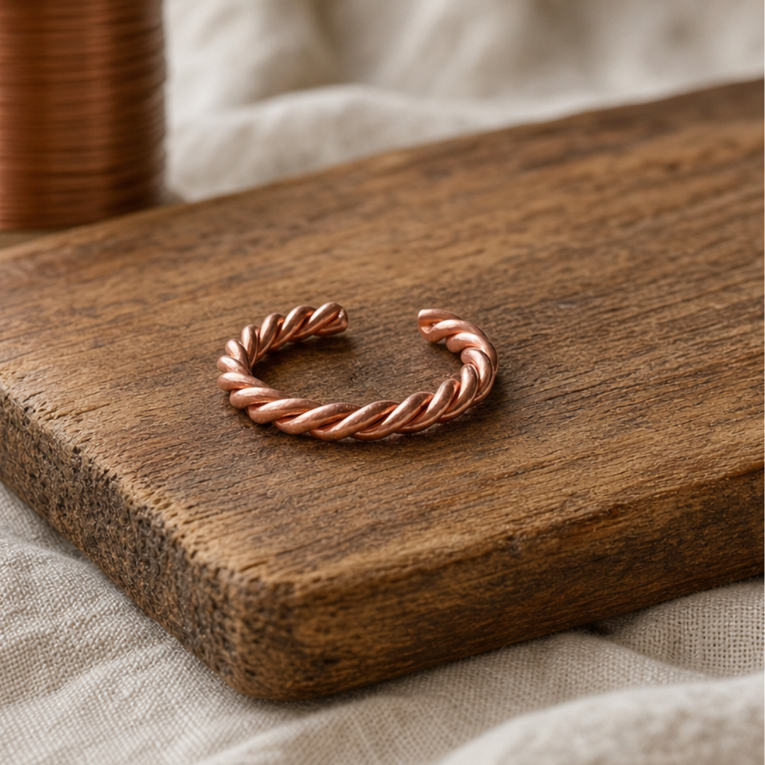 ELSIE | TENSOR COPPER RING