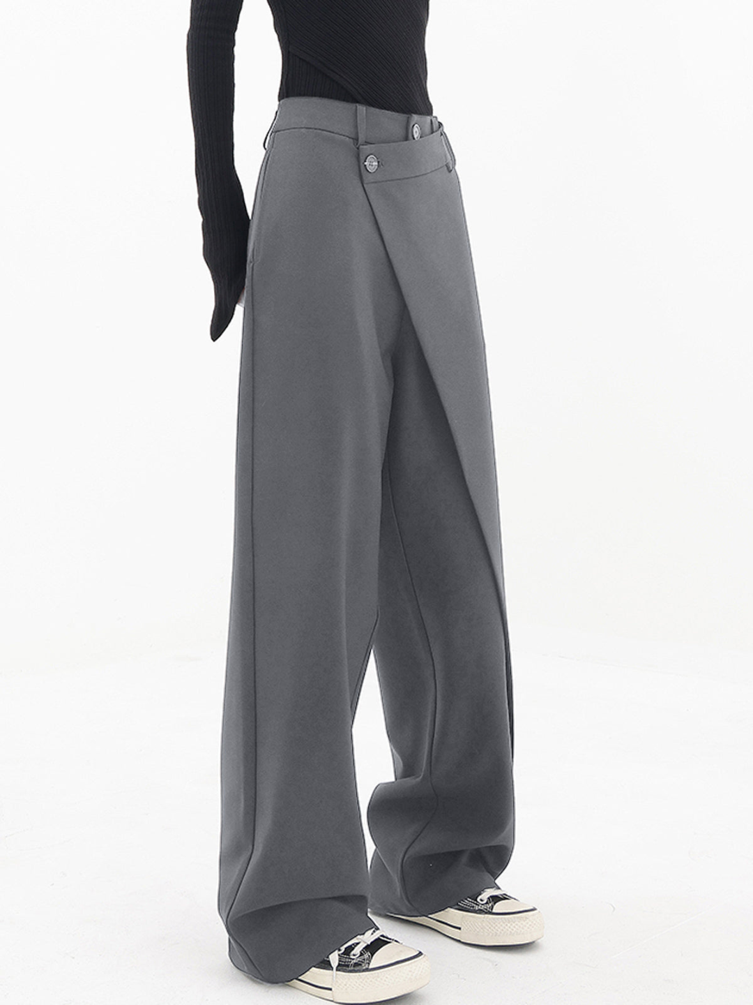BEATRIZ | STYLISH ASYMMETRIC PANTALON