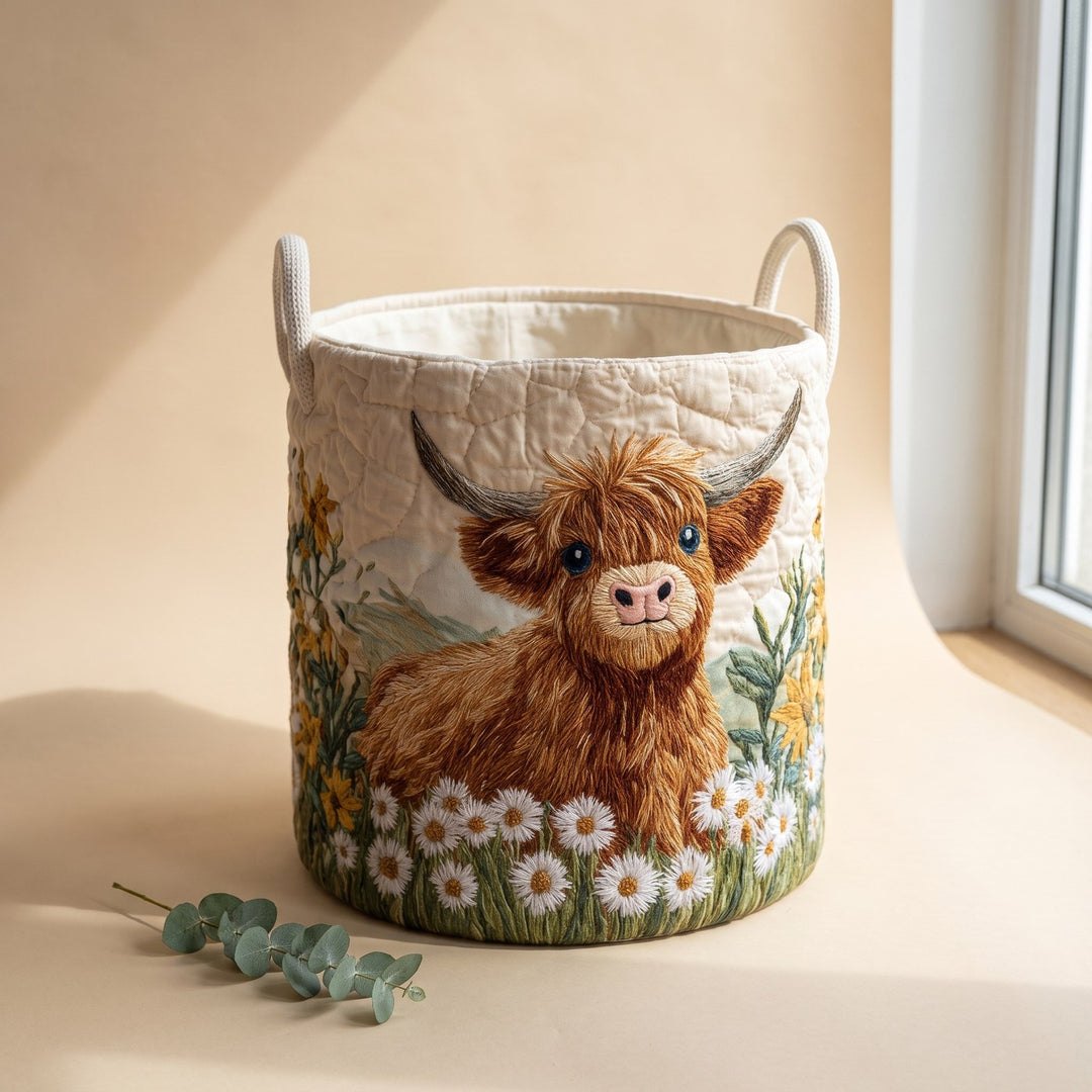 HEATHER Highland Charm laundry basket