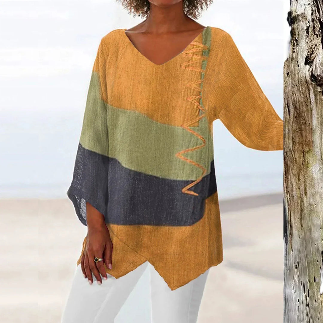 MARLOWE | LOOSE-FIT LONG-SLEEVED TOP