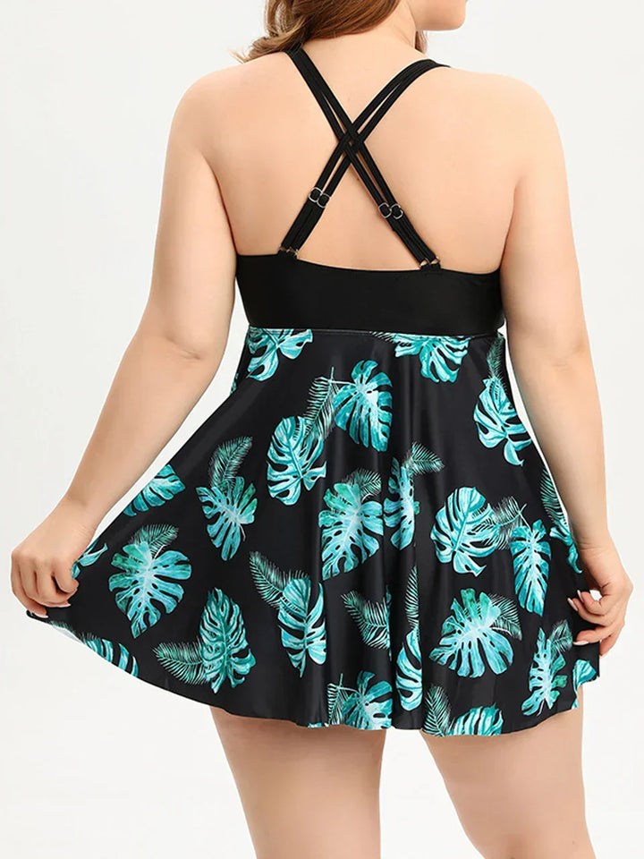 MADISON | COASTAL BREEZE PLUS SIZE TANKINI SET