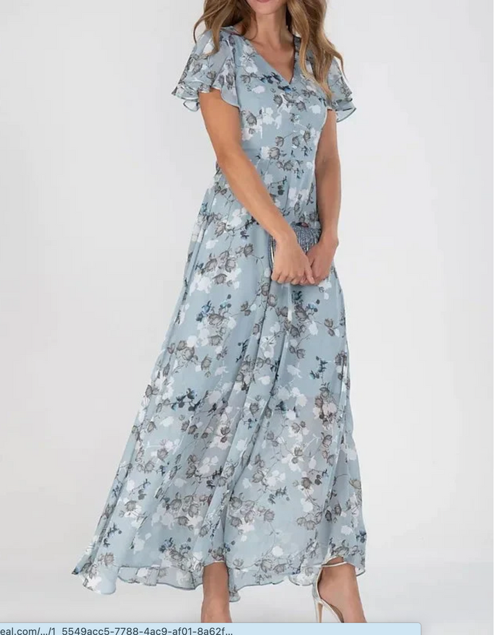 MARCELLA | ELEGANT FLORAL DRESS