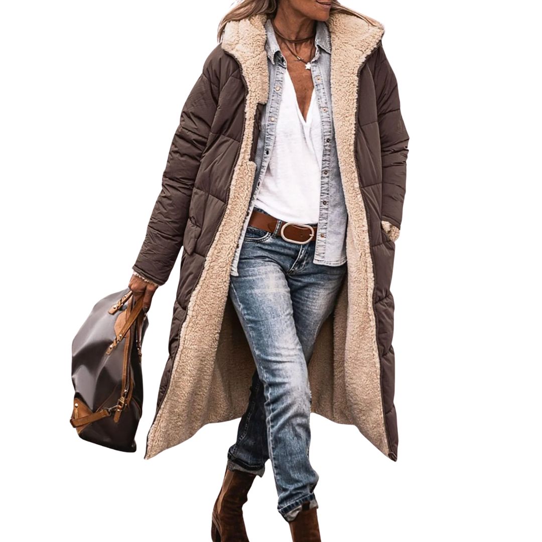 FAIRFORD | REVERSIBLE LINED PUFFER COAT