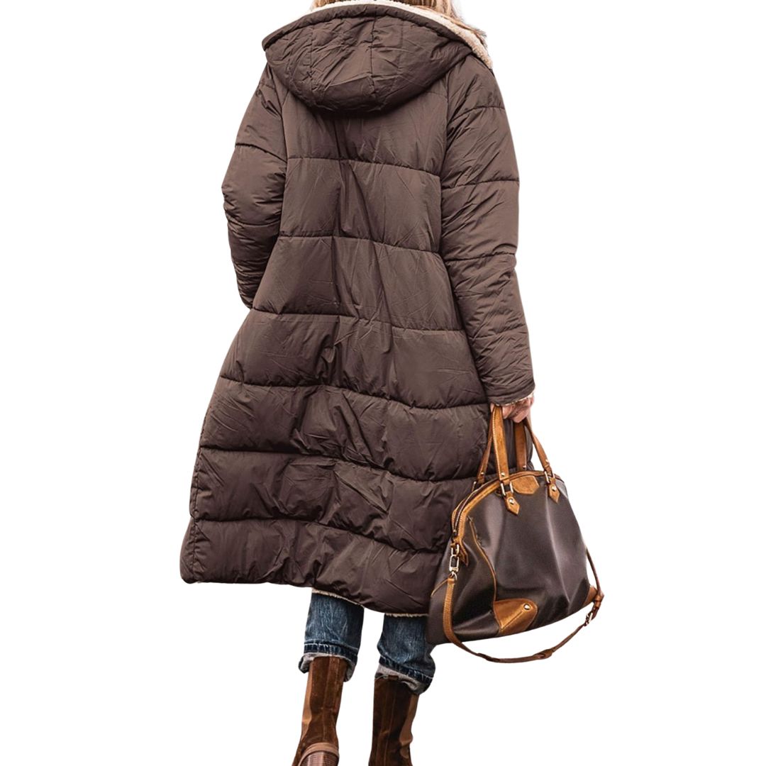 FAIRFORD | REVERSIBLE LINED PUFFER COAT