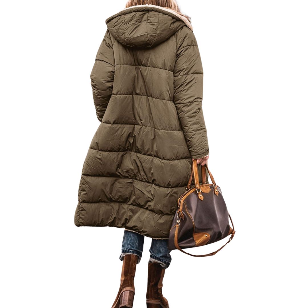 FAIRFORD | REVERSIBLE LINED PUFFER COAT
