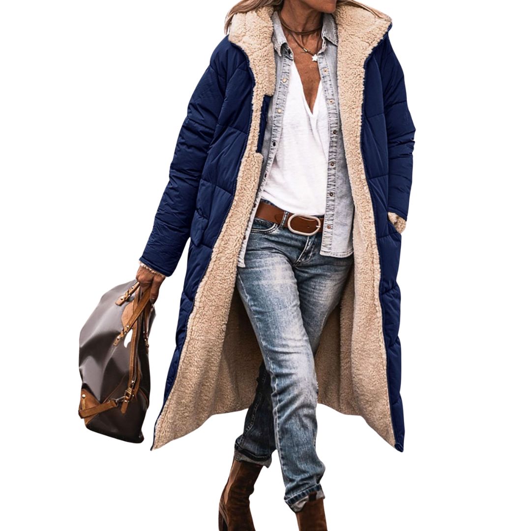 FAIRFORD | REVERSIBLE LINED PUFFER COAT