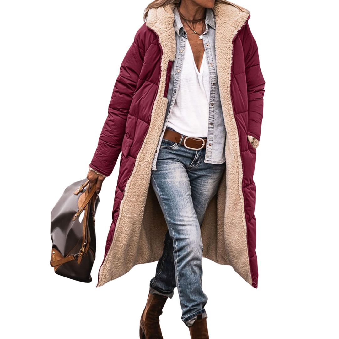 FAIRFORD | REVERSIBLE LINED PUFFER COAT
