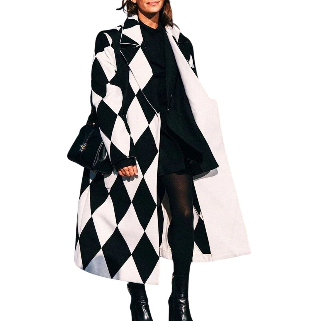 HOLLINGBOURNE | ELEGANT LONGLINE COAT